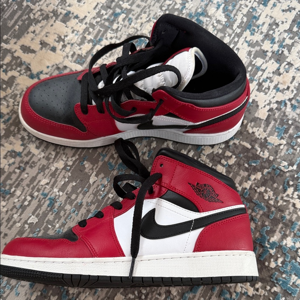 Red and Black Jordan 1